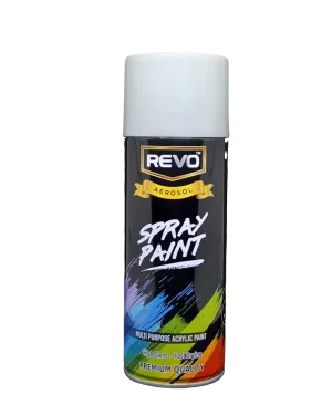 white spray paint