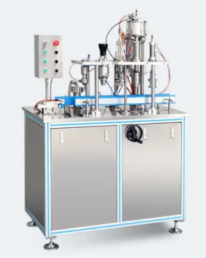 aerosol filling machine