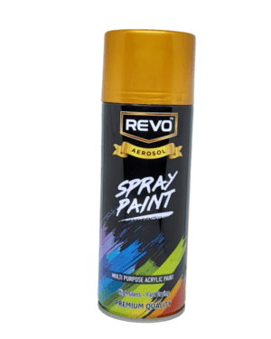 golden spray paint