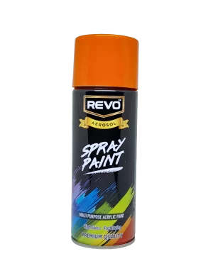 Orange Spray Paint