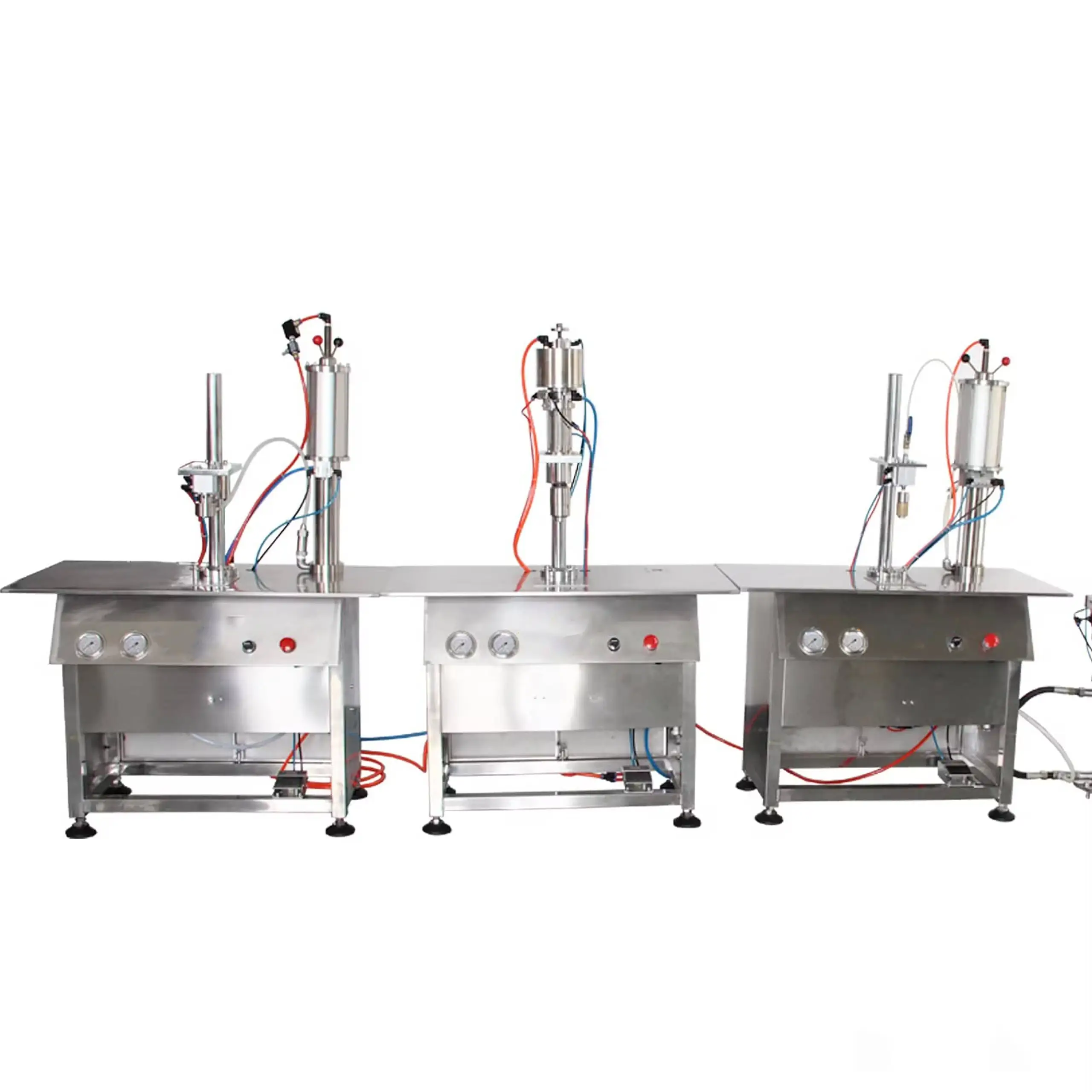 3 in 3 Manual Aerosol Filling Machine